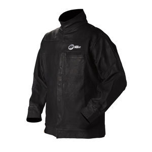 Chaqueta Cuero Soldador Hilo Kevlar