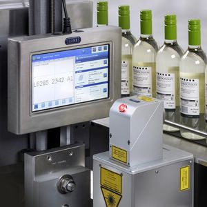 codificador láser de CO2 / para línea de producción / para PP / para PE