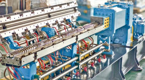 extrusora de doble tornillo contrarrotatorio