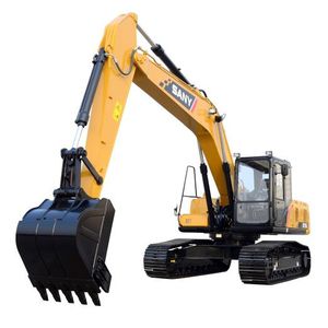 excavadora intermedia