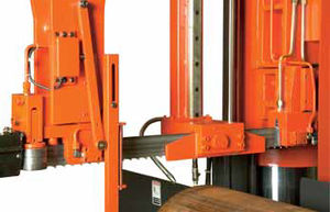 sierra compacta / de cinta / de doble columna / automática