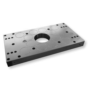 placa magnética rectangular