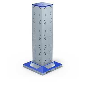 columna de fijación de 4 caras 1