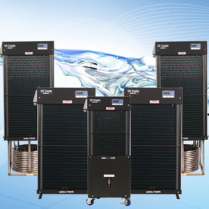 refrigerador de aceite / para la industria