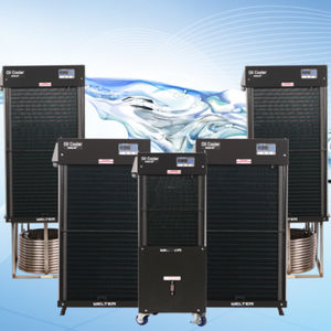 refrigerador de aceite / para la industria