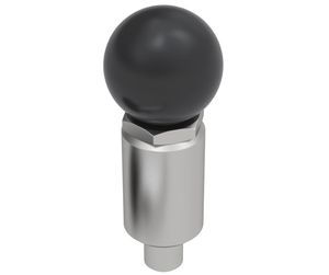 posicionador retráctil de acero inoxidable