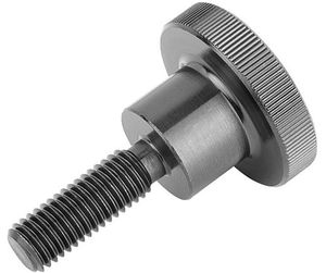 tornillo moleteado de acero