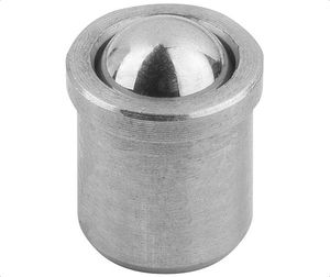 émbolo de bola de acero inoxidable