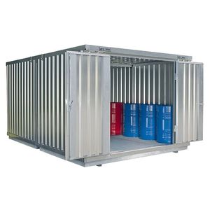 container de acero galvanizado