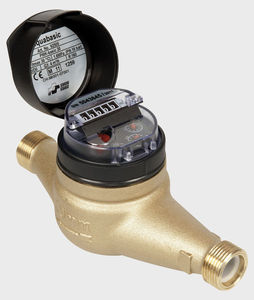 contador volumétrico / de esfera seca / de turbina de chorro múltiple / de agua
