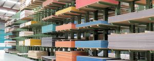 sistema de estanterías para depósito de almacenamiento