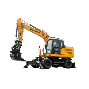 excavadora mediana