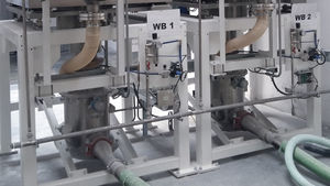 sistema de transporte neumático para contenedor IBC 1