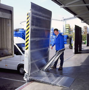 rampa de carga de aluminio