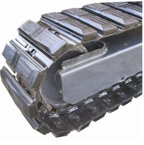 oruga de caucho