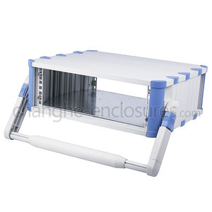 caja para ordenador de sobremesa / rectangular / de aluminio / a medida