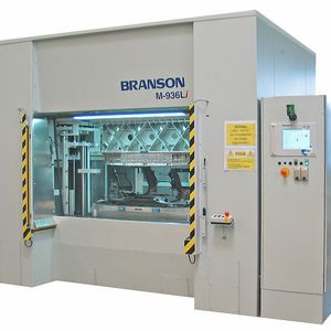 máquina de soldar vibratoria