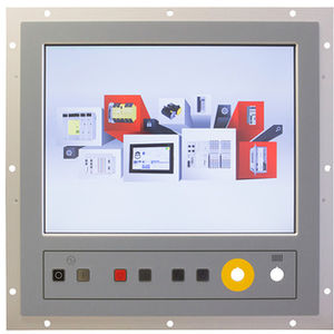 terminal con pantalla táctil / empotrable / Ethernet / IP65