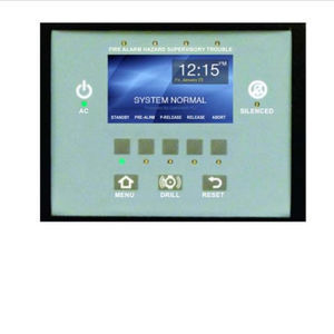 panel de mando para alarma de incendio 1
