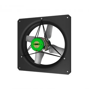 ventilador de pared / axial / de circulación de aire / industrial