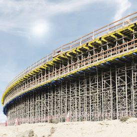 torre de andamio para carga pesada