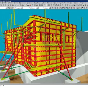 software de diseño de encofrados con Autocad 1