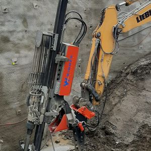 accesorio de horadar para excavadora