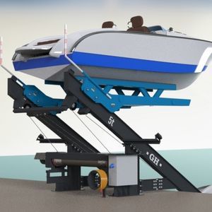 sistema de lanzamiento al agua para buque 1