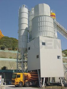 silo de granulados / para unidades de hormigón prefabricado