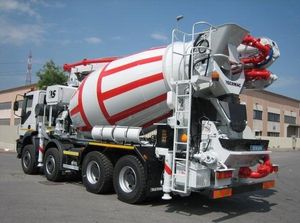 camión hormigonera con bomba de hormigón para hormigón