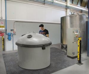 instalación de impregnación de vacío