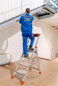 escalera de tijera portátil