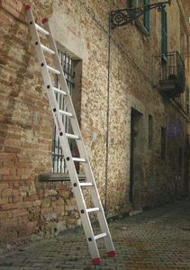 escalera de aluminio