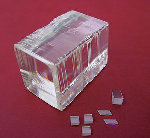 cristal de tungstato de gadolinio y de potasio dopado con Yb Yb KGW 1
