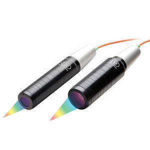sensor confocal con código cromático