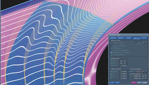 software de CAD de optimización de superficies