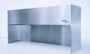 banco de trabajo de acero inoxidable / para sala blanca / compacto
