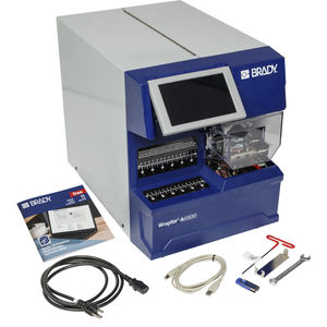máquina de impresión-colocación de etiquetas de transferencia térmica