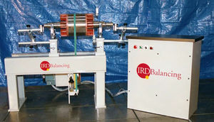 máquina equilibradora horizontal / con cojinetes flexibles