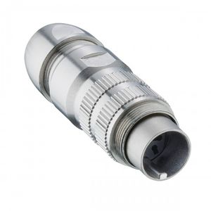 conector RF / circular / hembra / de rosca