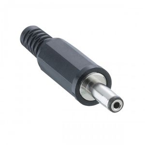 conector de alimentación eléctrica / recto / macho