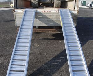 rampa de carga de aluminio