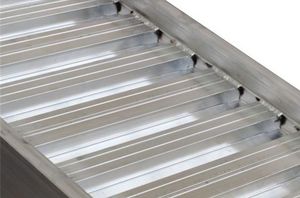 rampa de carga de aluminio
