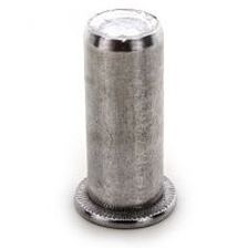 tuerca hexagonal / autoinsertable remachable / de acero zincado / de acero inoxidable