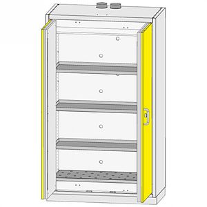 Armario de almacenamiento - max. 1 400 x 593 x 631 mm | UTS ergo series