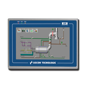 terminal de operador con pantalla táctil resistiva