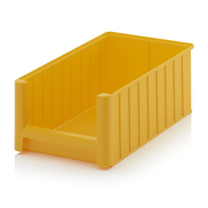 caja de almacenaje a la vista de plástico / para almacenamiento / apilable