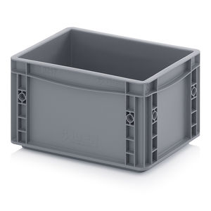 cajón de plástico / para almacenamiento / de transporte / de manipulación