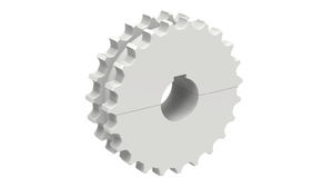 piñón de dientes rectos