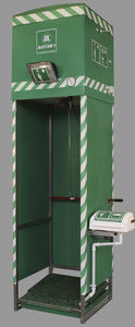 cabina de ducha móvil
